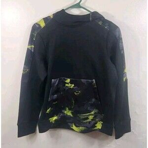 Russell Dri- Power360 Black Multicolored Hoodie Kids Size L (10-12)